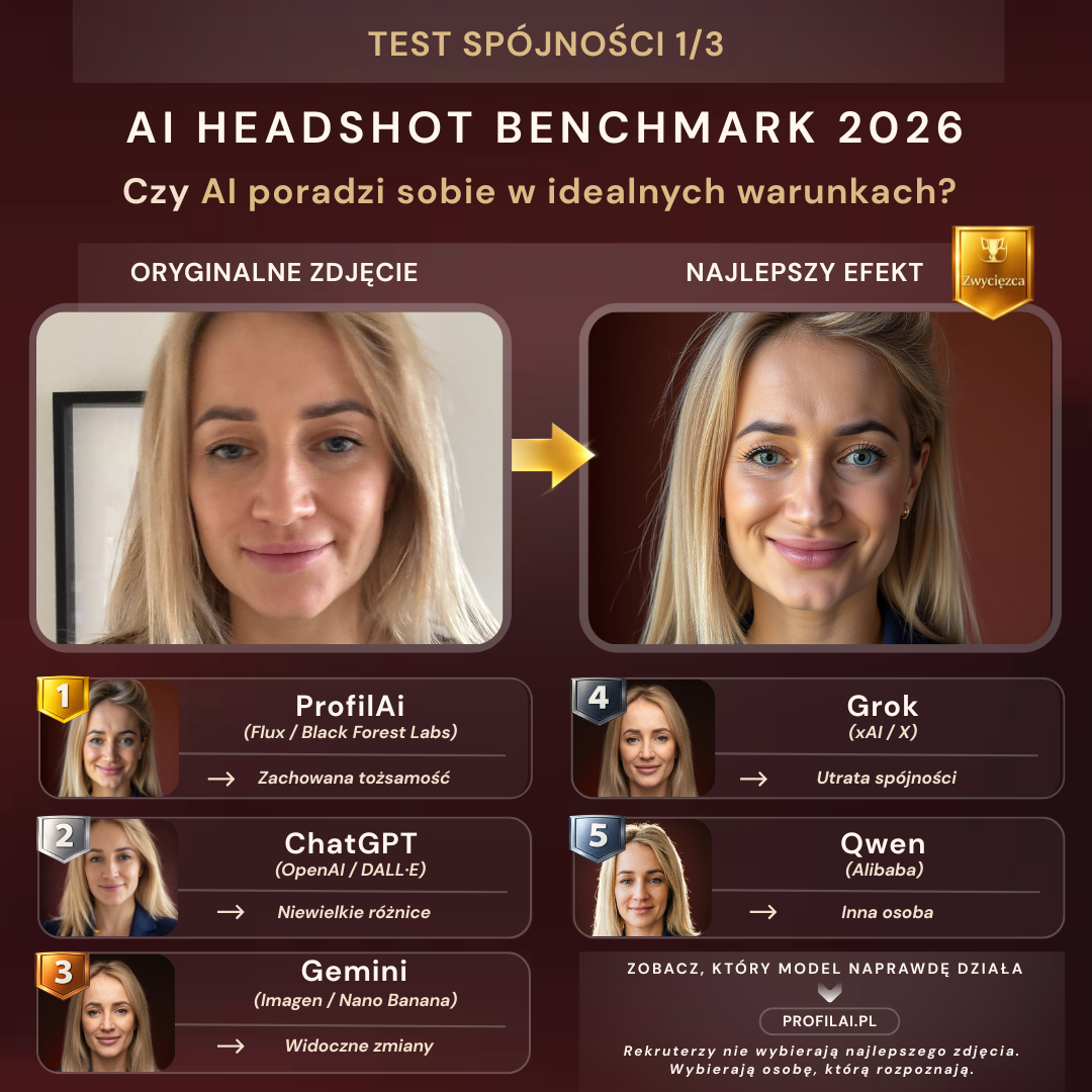 Benchmark AI headshot – prompt 1