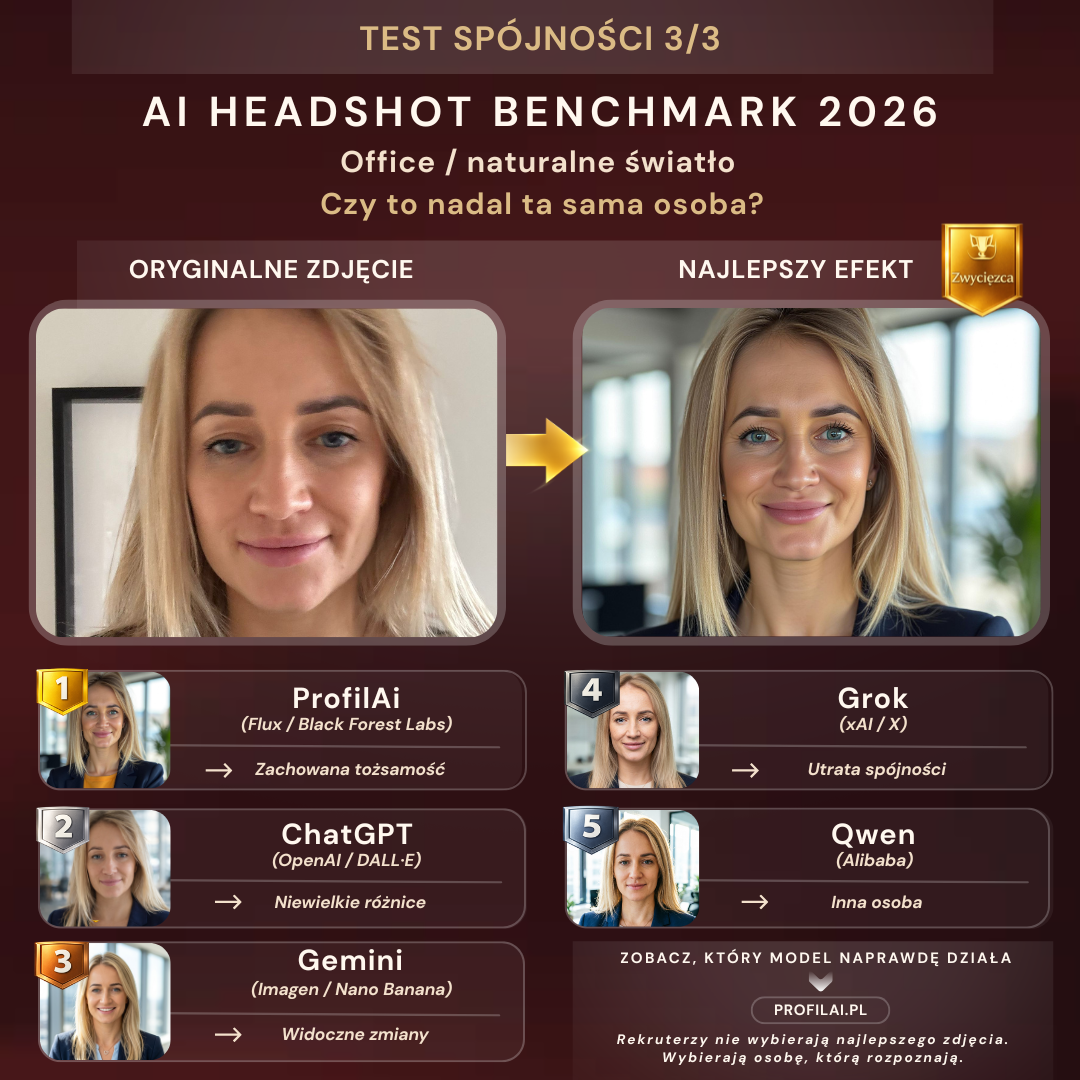 Benchmark AI headshot – prompt 3